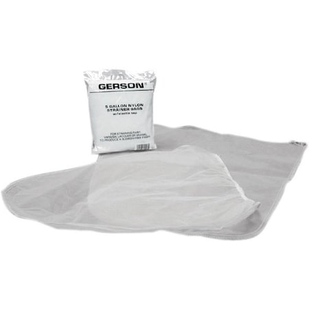 Gerson STRAINER BAG-5GAL W/ELSTC TOP5, 25PK 71207